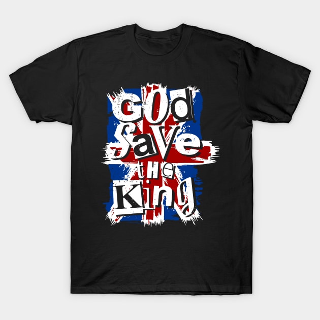 God Save the King Charles III Coronation 2023 T-Shirt by NerdShizzle